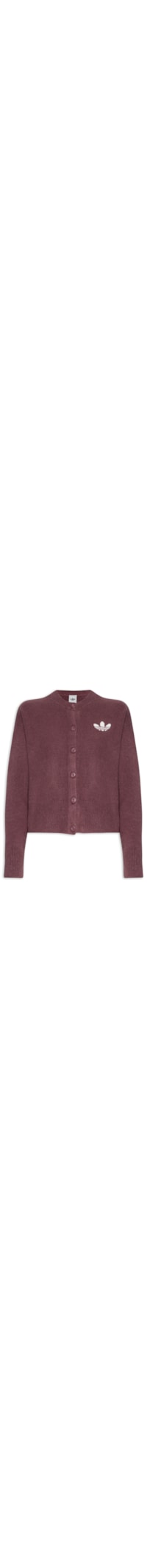 Cardigan Feminino Botão Cropped - Rosa