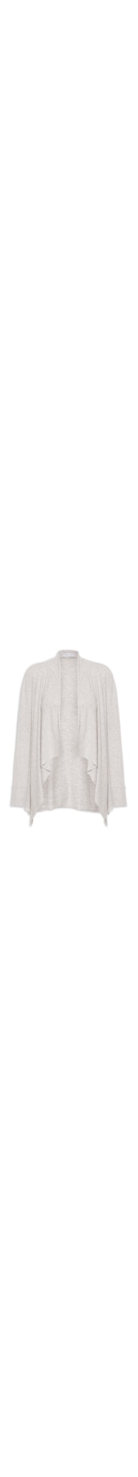Cardigan Feminino De Moletinho - Off White