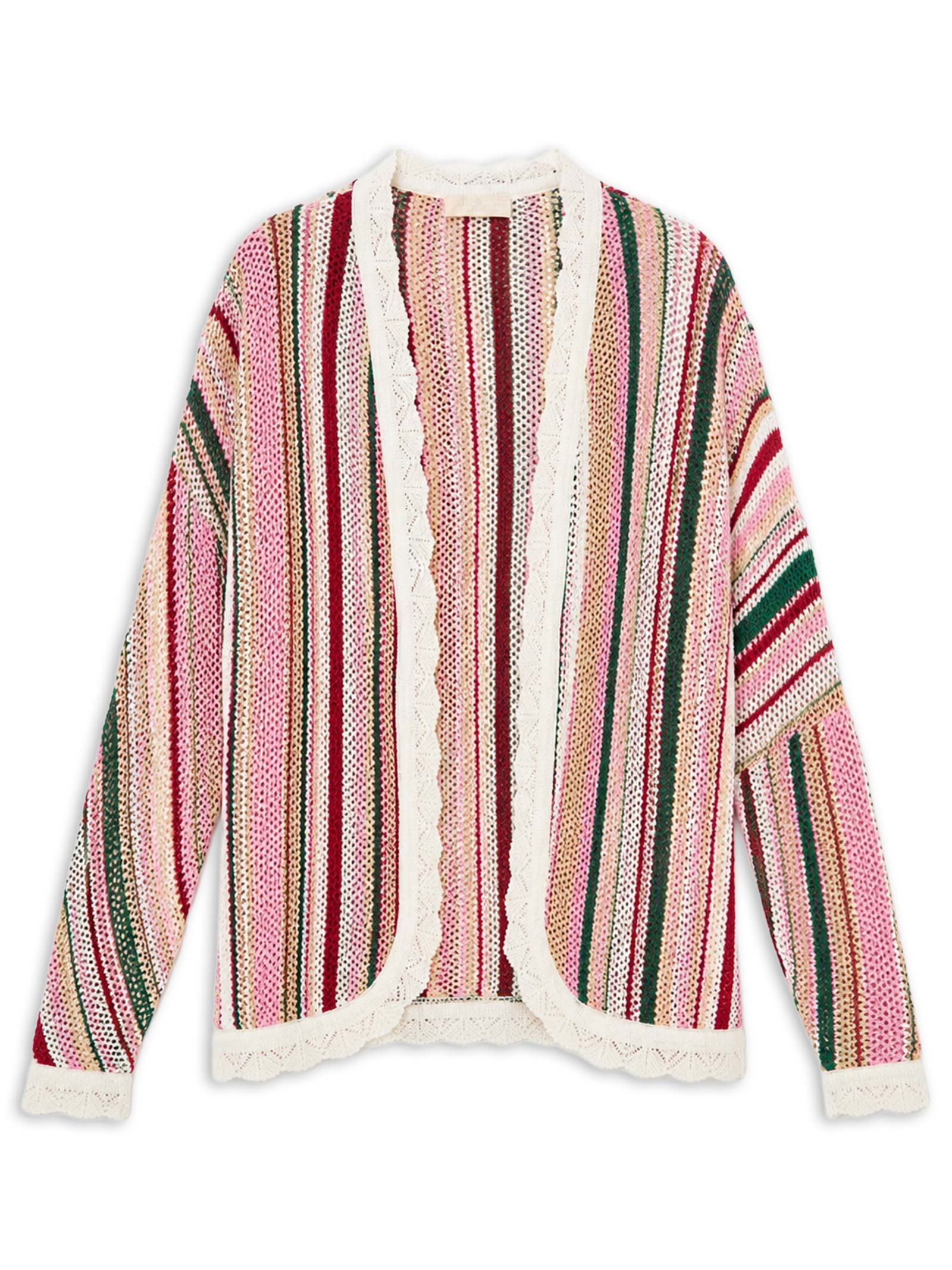 Cardigan Feminino Klein Rosa Triya
