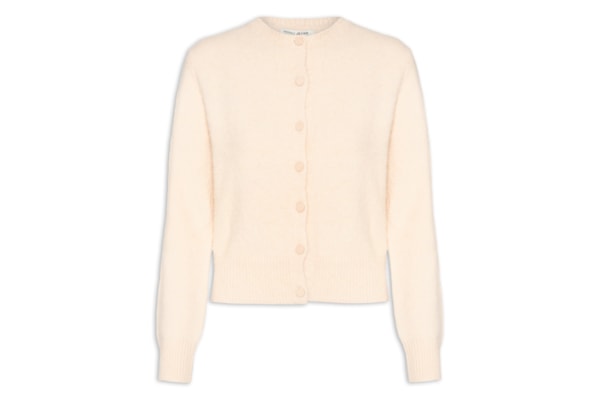 Cardigan Feminino Liso - Bege