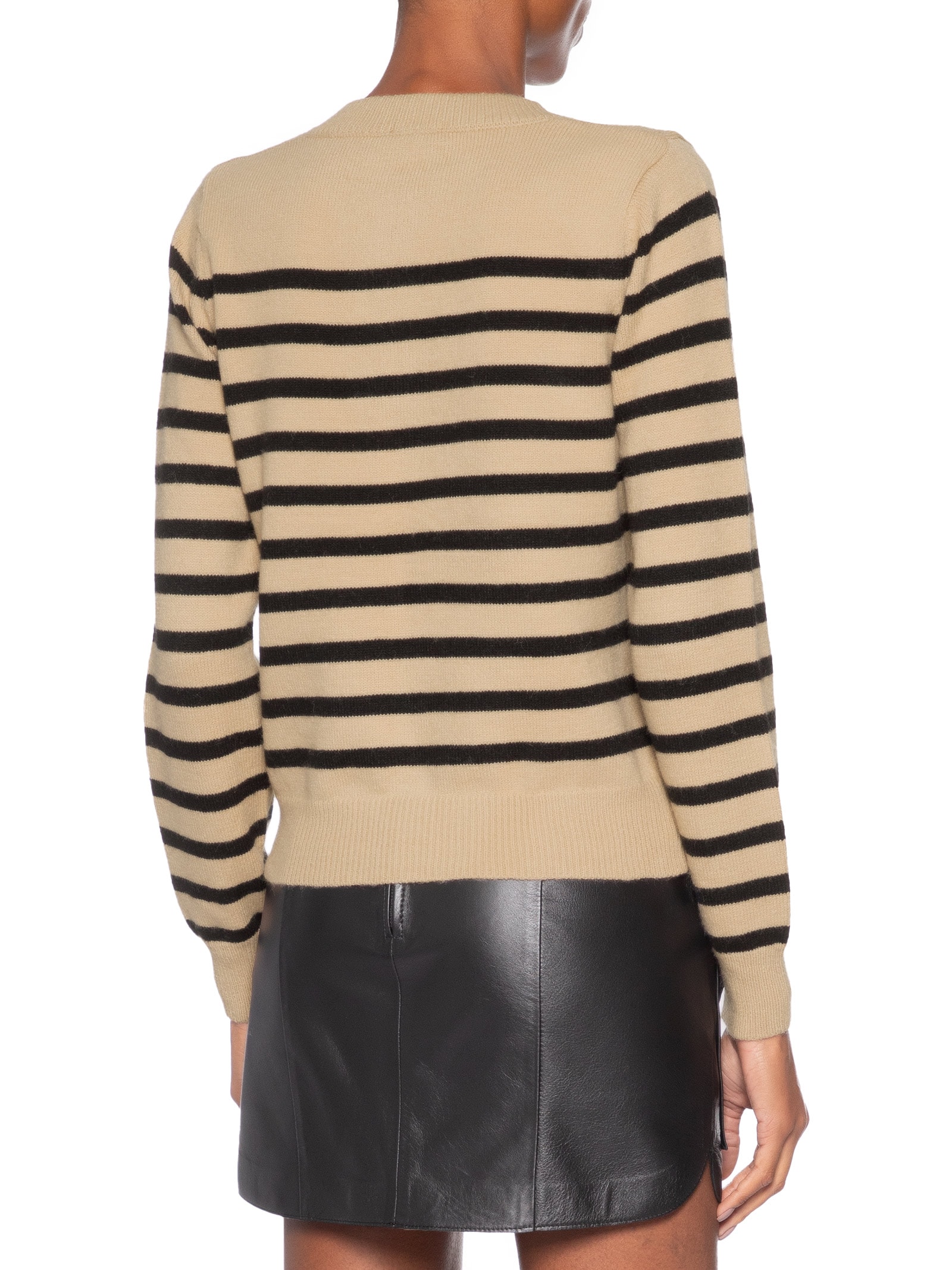 Cardigan Feminino Listrado – Marrom Market 33