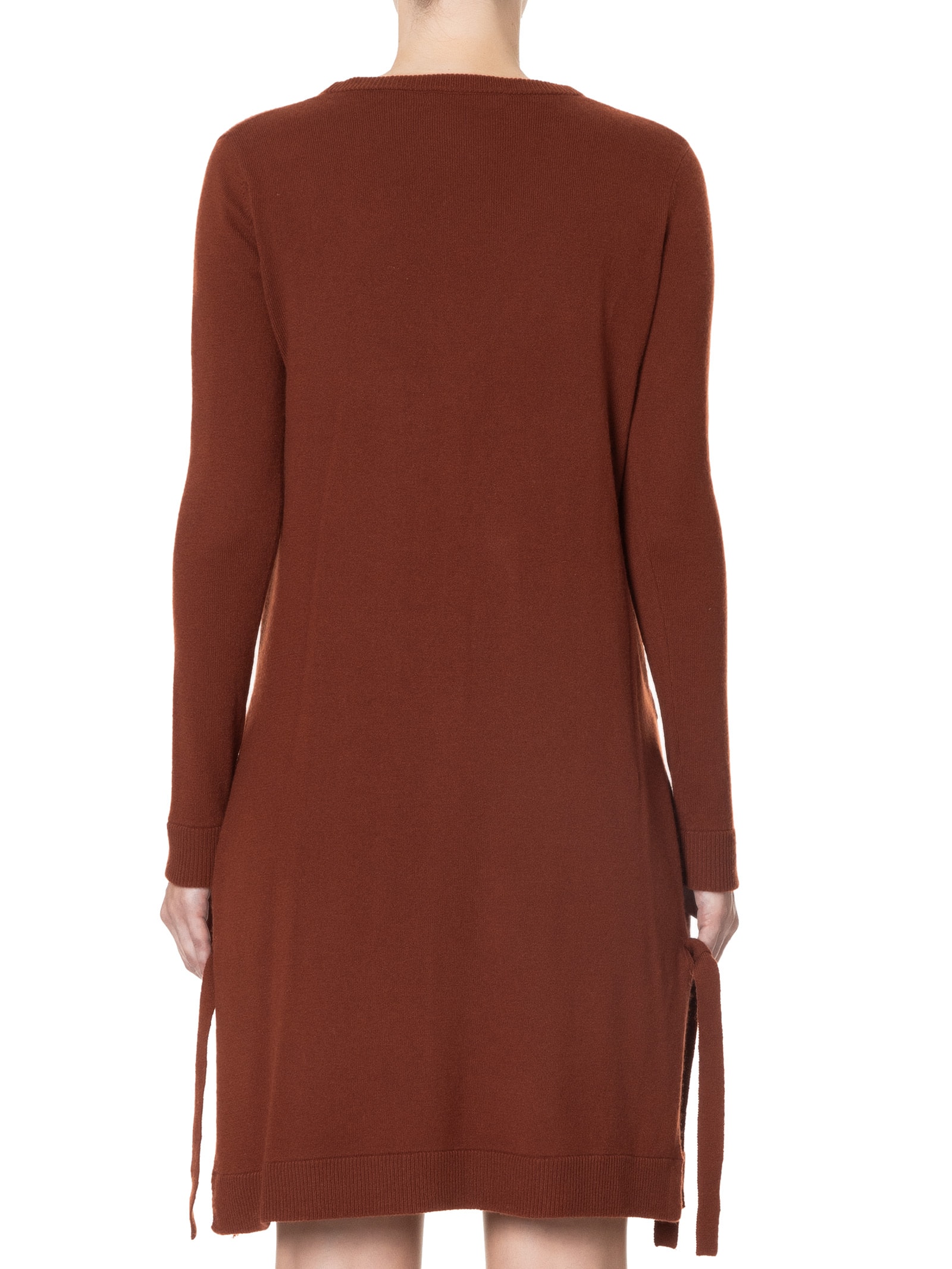Cardigan Feminino Longo Puro Cashmere Terracota '2Essential