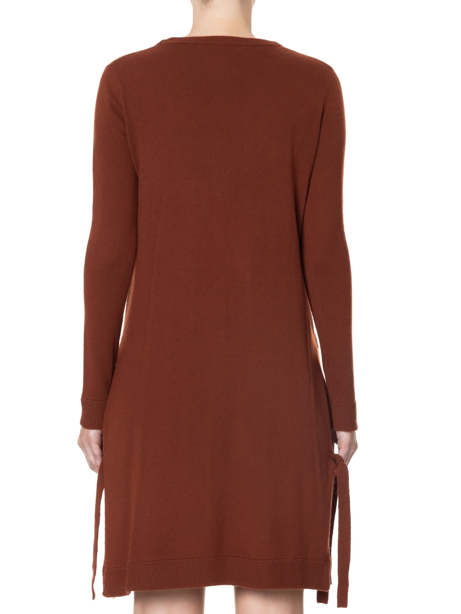 Cardigan Feminino Longo Puro Cashmere Terracota '2Essential