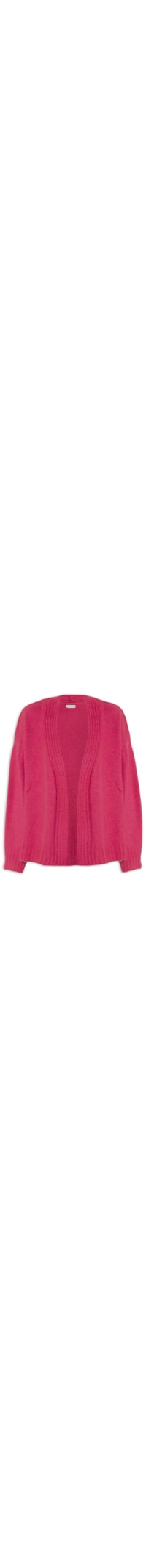 Cardigan Feminino Manga Bufante - Rosa