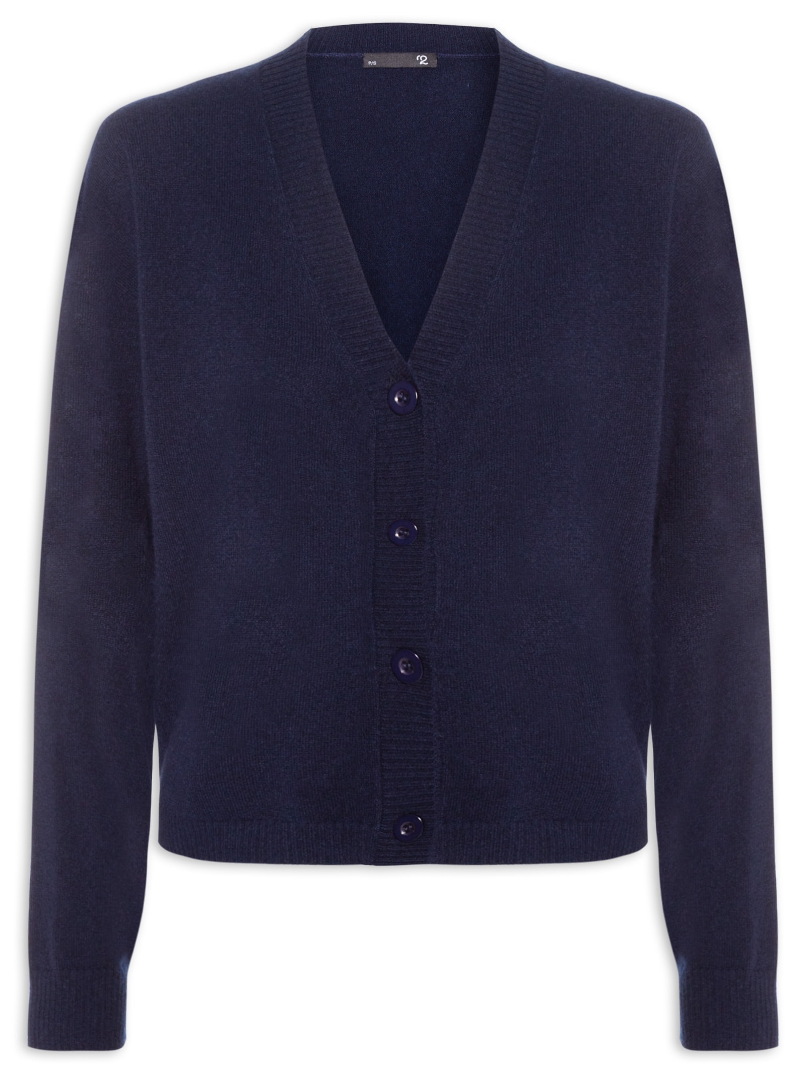 Cardigan Feminino Puro Cashmere Azul '2Essential