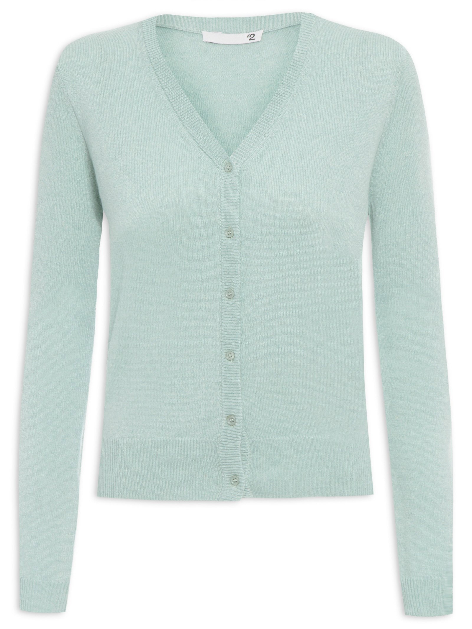Cardigan Feminino Puro Cashmere Azul '2Essential