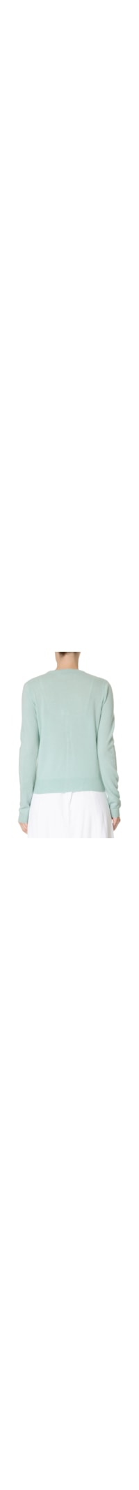 Cardigan Feminino Puro Cashmere - Azul