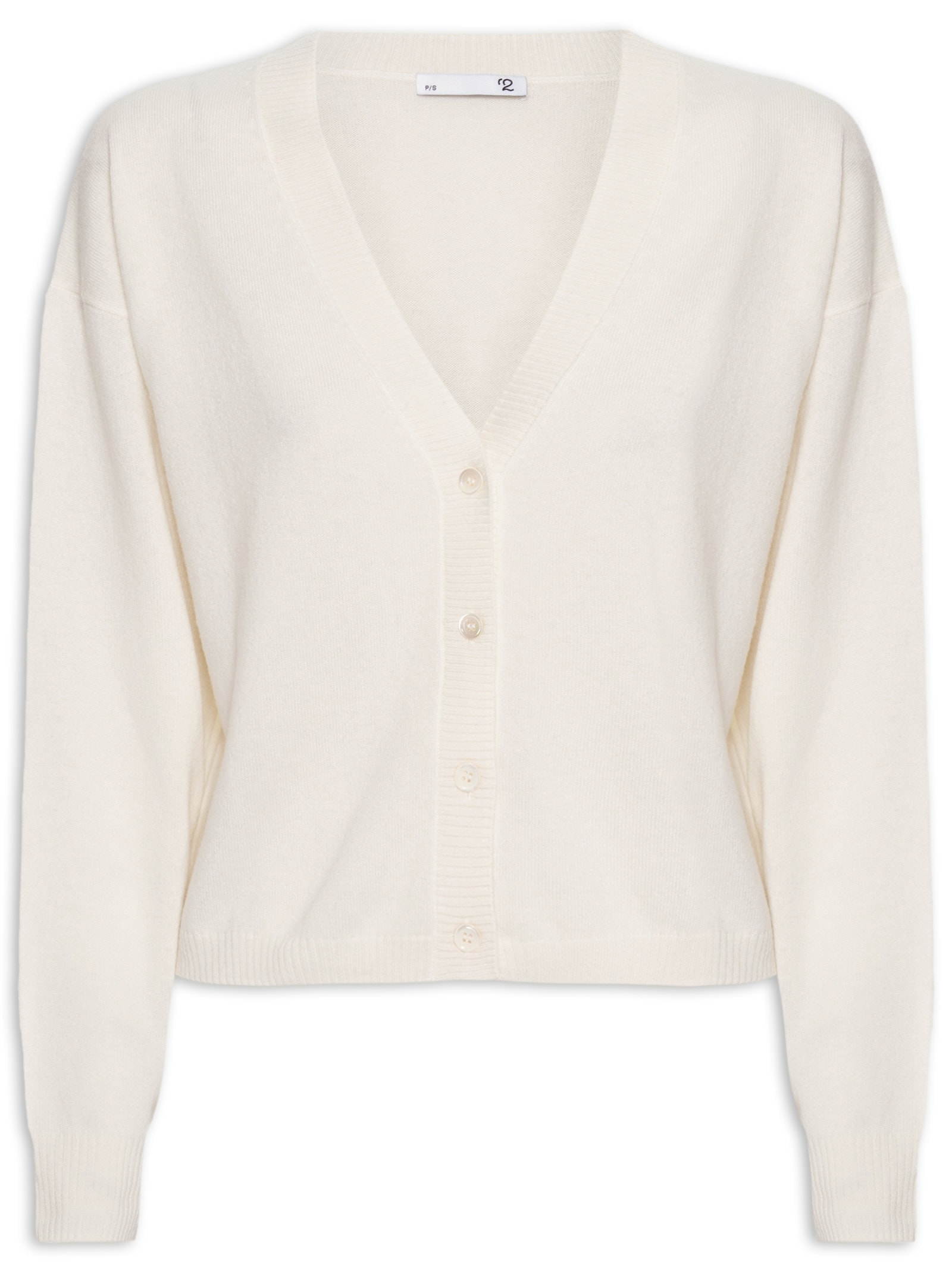 Cardigan Feminino Puro Cashmere Off White '2Essential