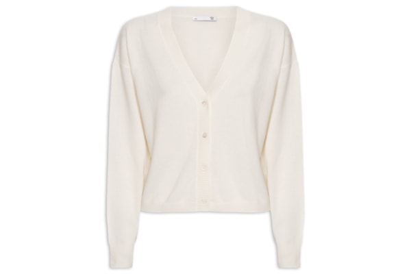 Cardigan Feminino Puro Cashmere - Off White