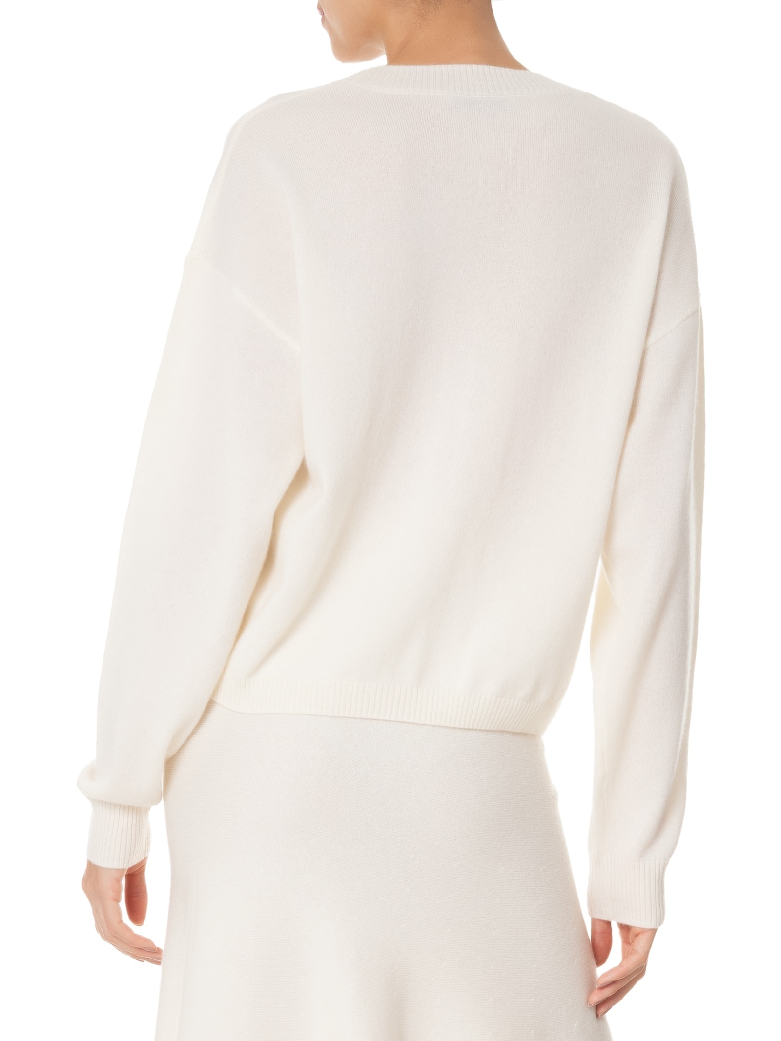 Cardigan Feminino Puro Cashmere Off White '2Essential