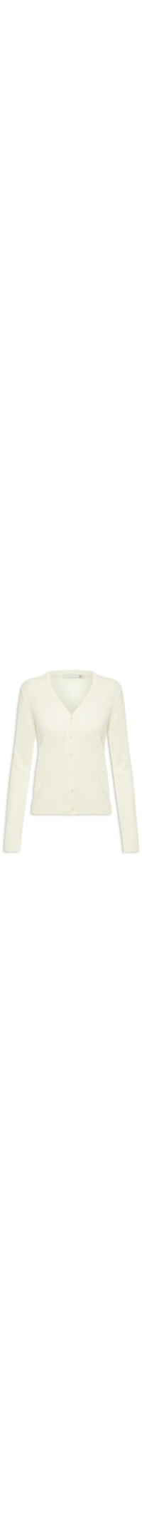 Cardigan Feminino Puro Cashmere - Off White