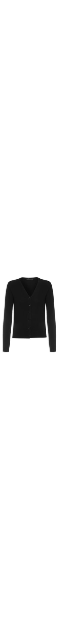 Cardigan Feminino Puro Cashmere - Preto