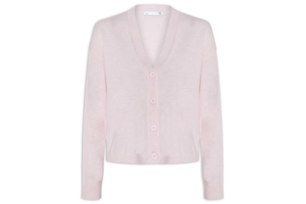 Cardigan Feminino Puro Cashmere - Rosa