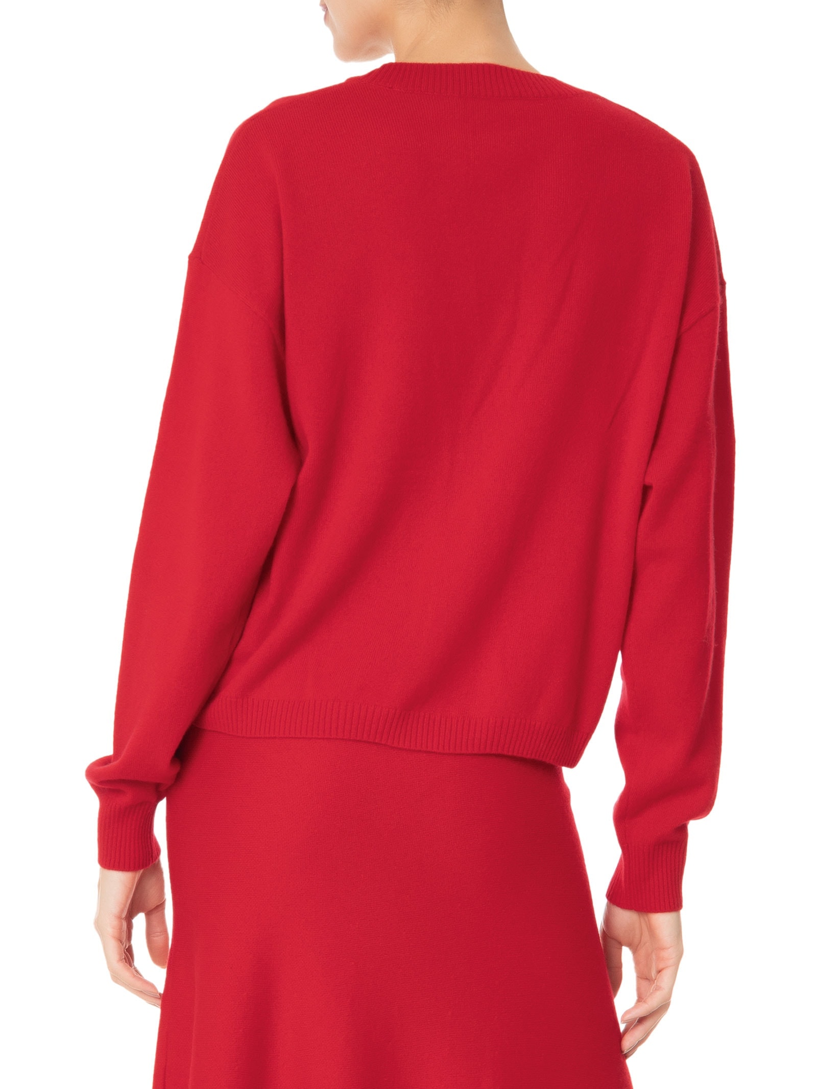 Cardigan Feminino Puro Cashmere Vermelho '2Essential