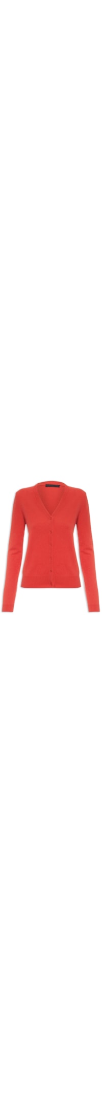 Cardigan Feminino Puro Cashmere - Vermelho