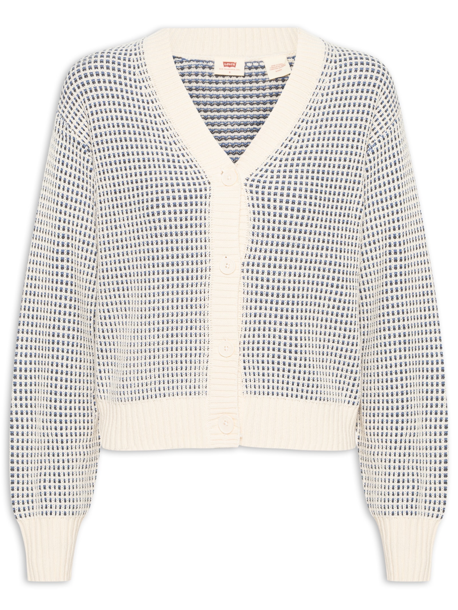 Cardigan Feminino Snowflake Azul Levi's