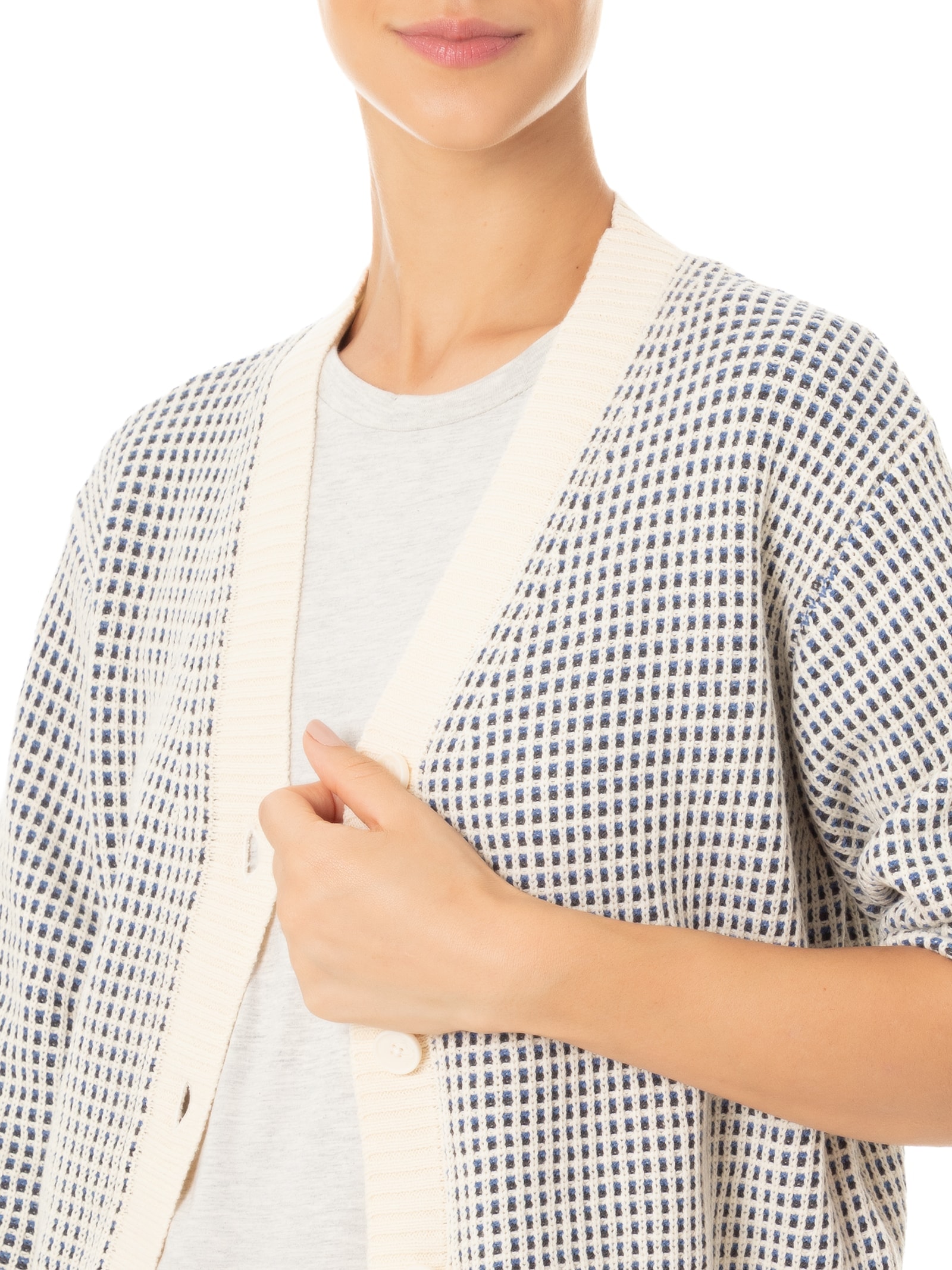 Cardigan Feminino Snowflake Azul Levi's