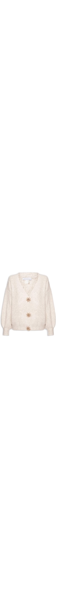Cardigan Feminino Solar Em Tricot – Bege