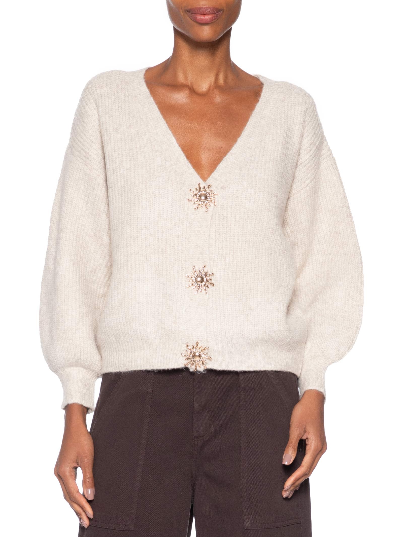 Cardigan Feminino Solar – Bege Market 33