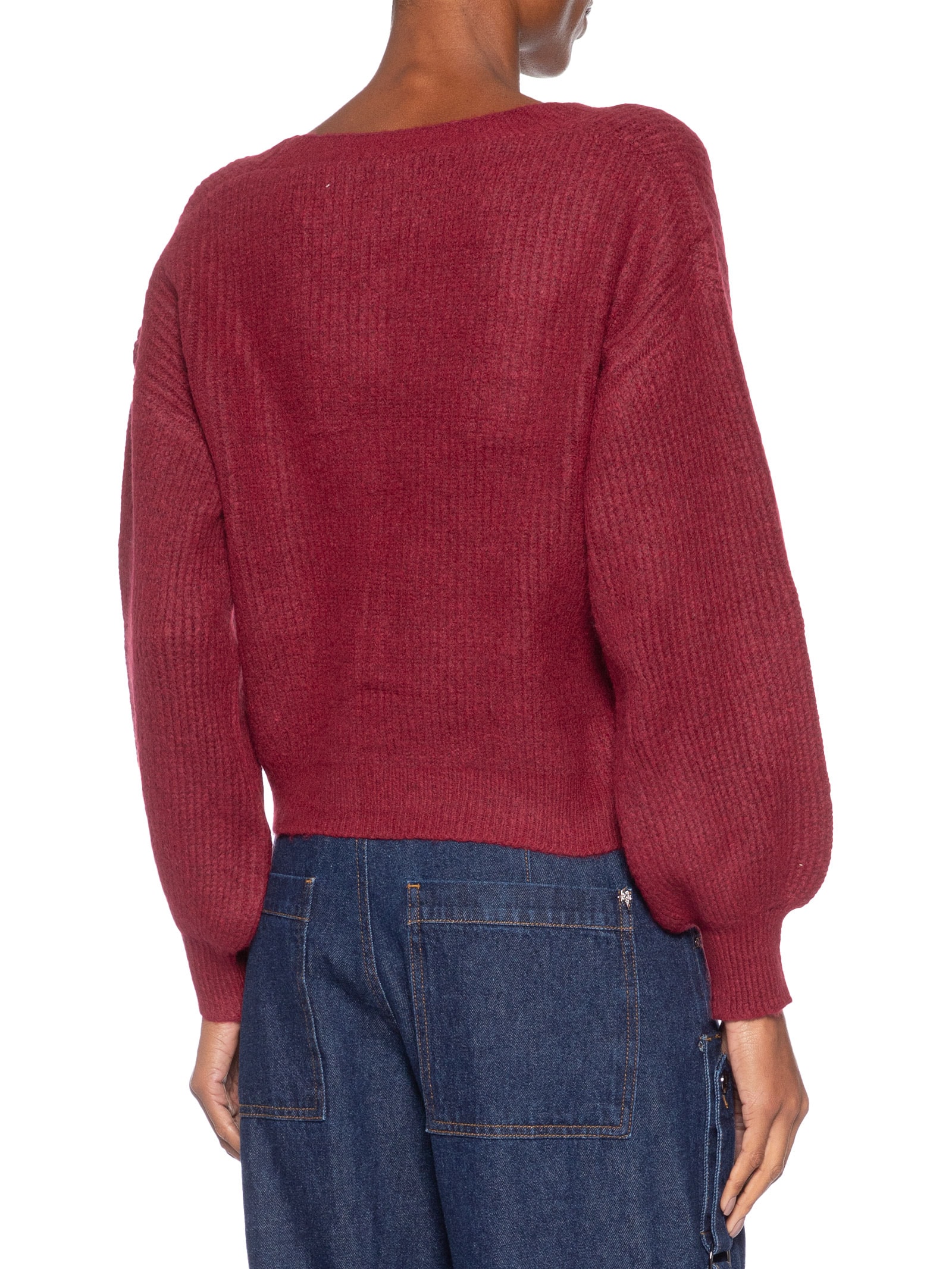 Cardigan Feminino Solar – Vermelho Market 33