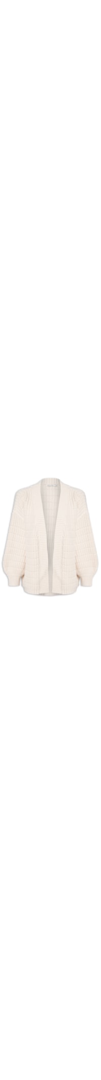 Cardigan Feminino Tricot - Bege