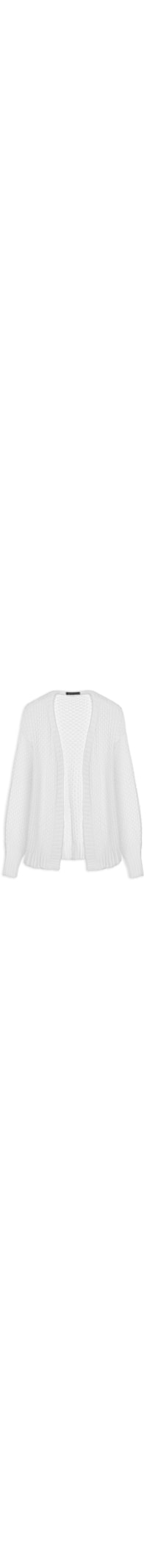 Cardigan Feminino Tricot - Off White