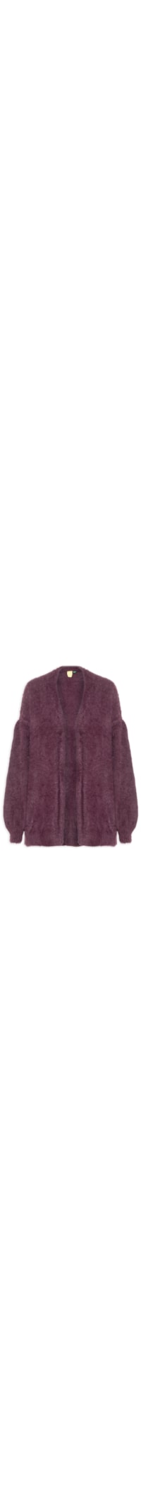 Cardigan Feminino Tricot Pelinho – Vermelho