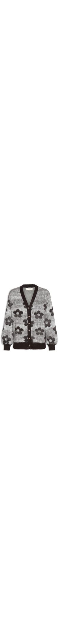 Cardigan Feminino Tricot - Preto