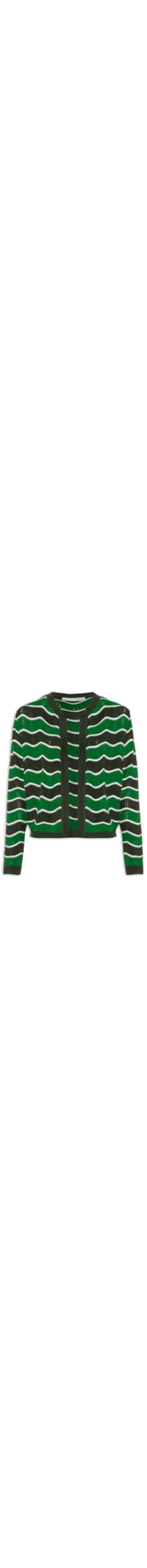 Cardigan Feminino Tricot - Verde
