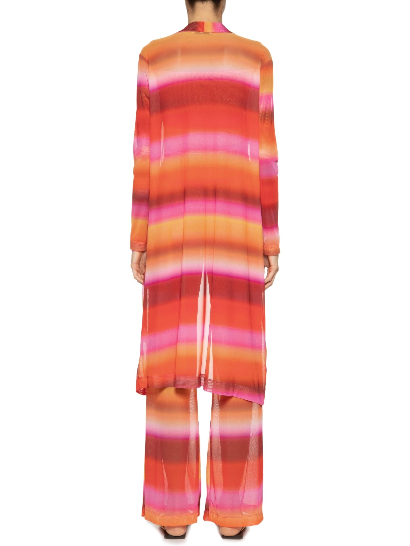 Cardigan Feminino Tule Estampa Tarde Rosa  Dress To