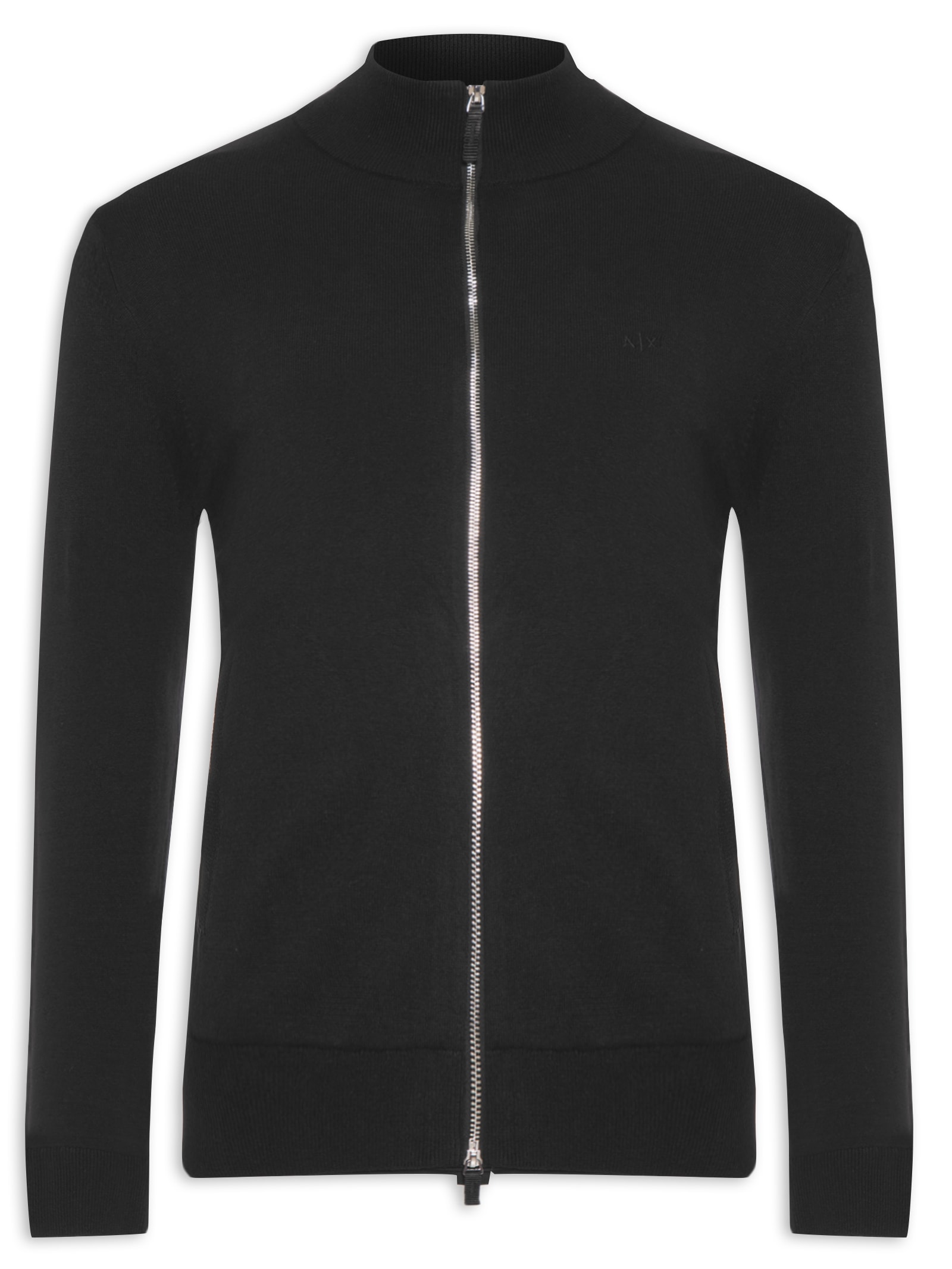 Cardigan Masculino Liso - Preto - Armani Exchange