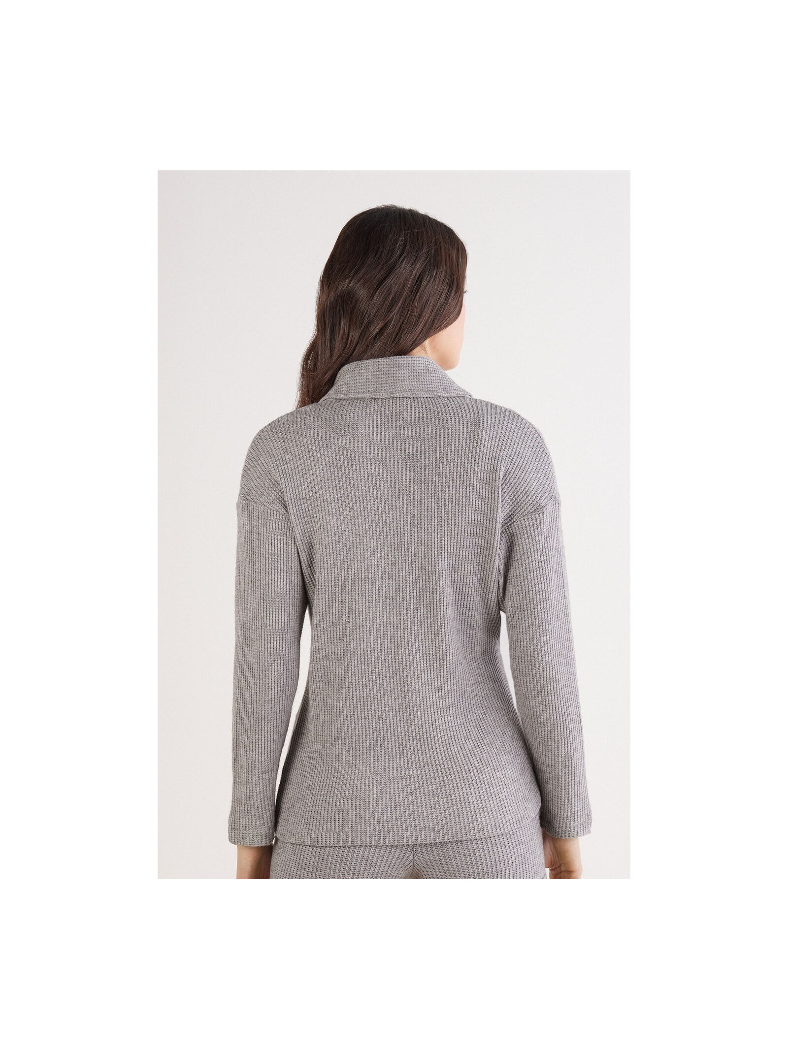 Cardigan Soft Tricot Cinza Intimissimi