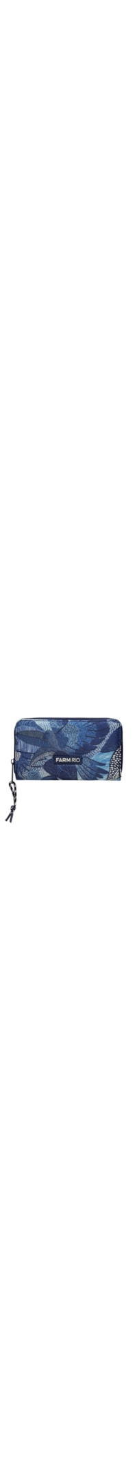 Carteira Feminina Astral Dotted Macaws - Azul
