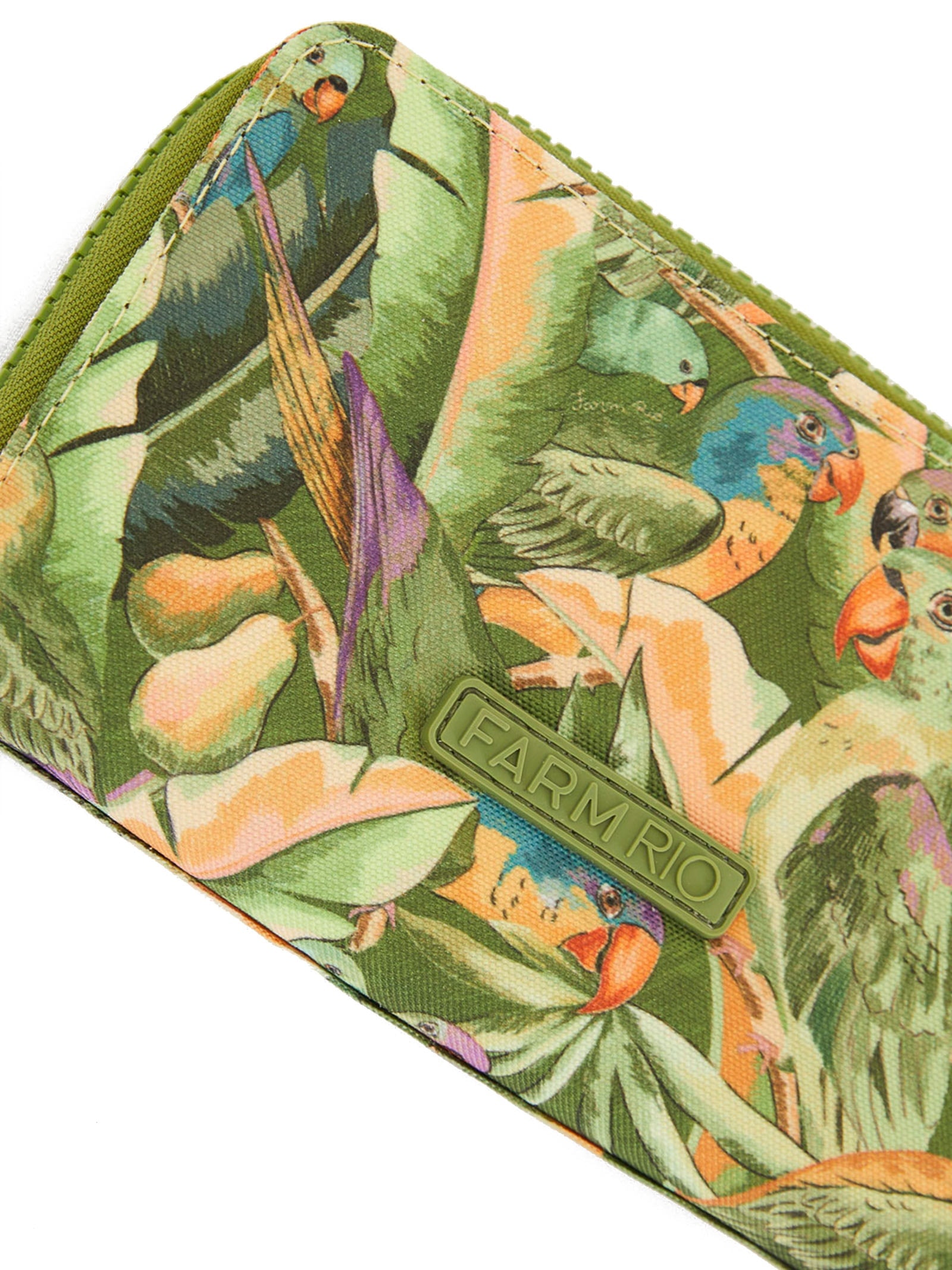 Carteira Feminina Astral Floresta Dos Pássaros Verde Farm Etc