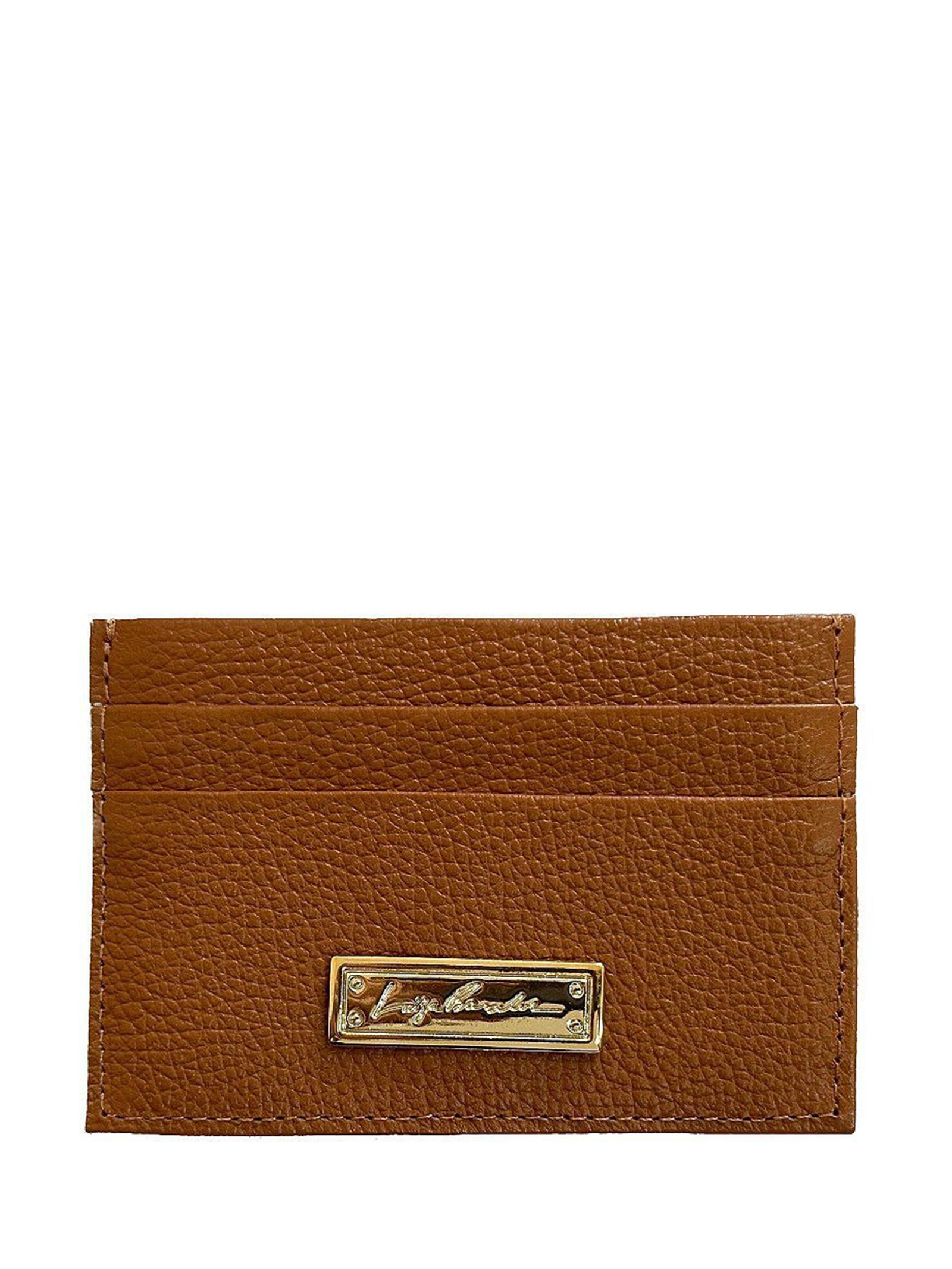 Carteira Feminina Em Couro Viena Marrom Luiza Barcelos