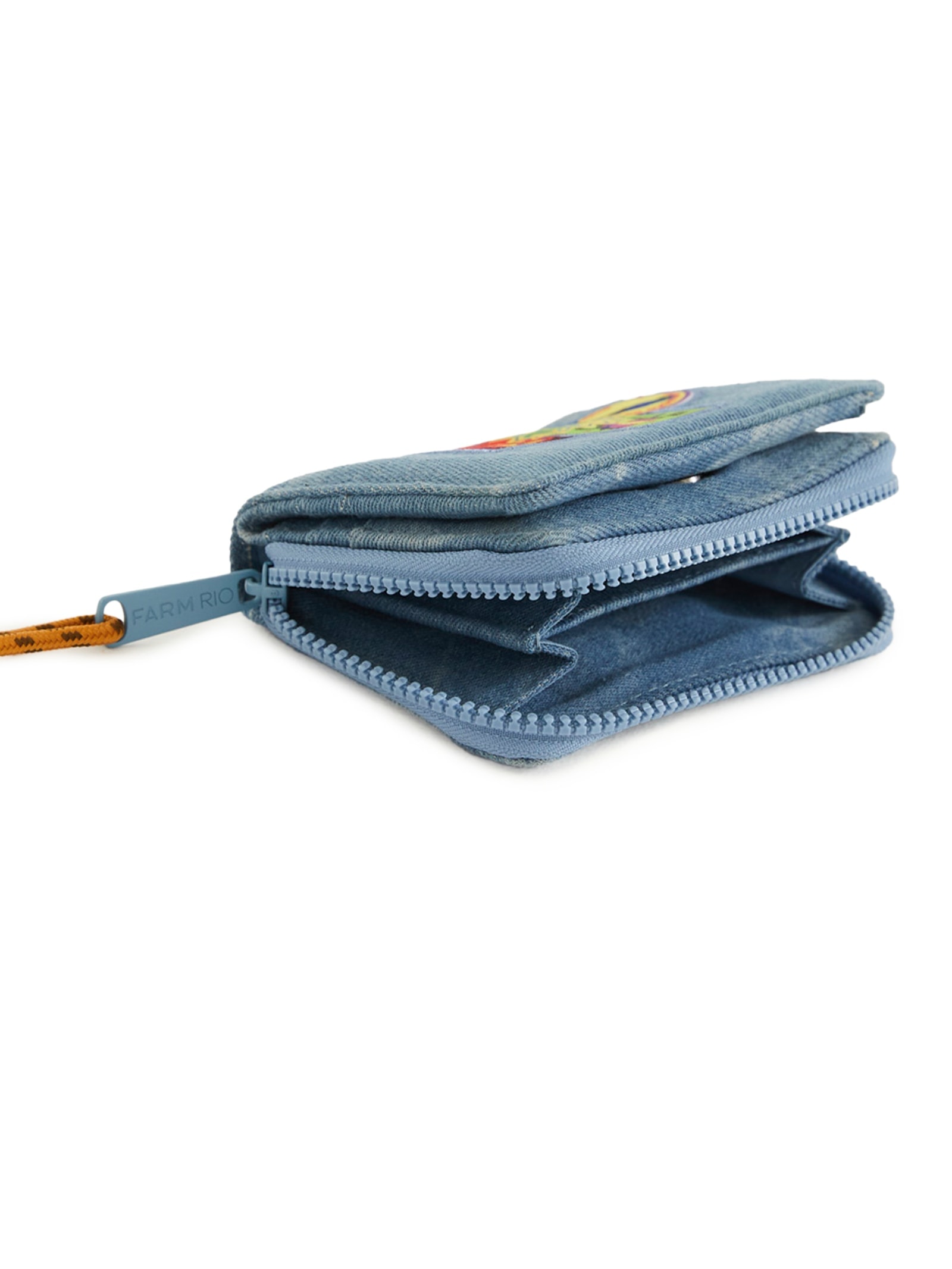 Carteira Feminina Ziriguidum Patch Rio Azul Farm Etc