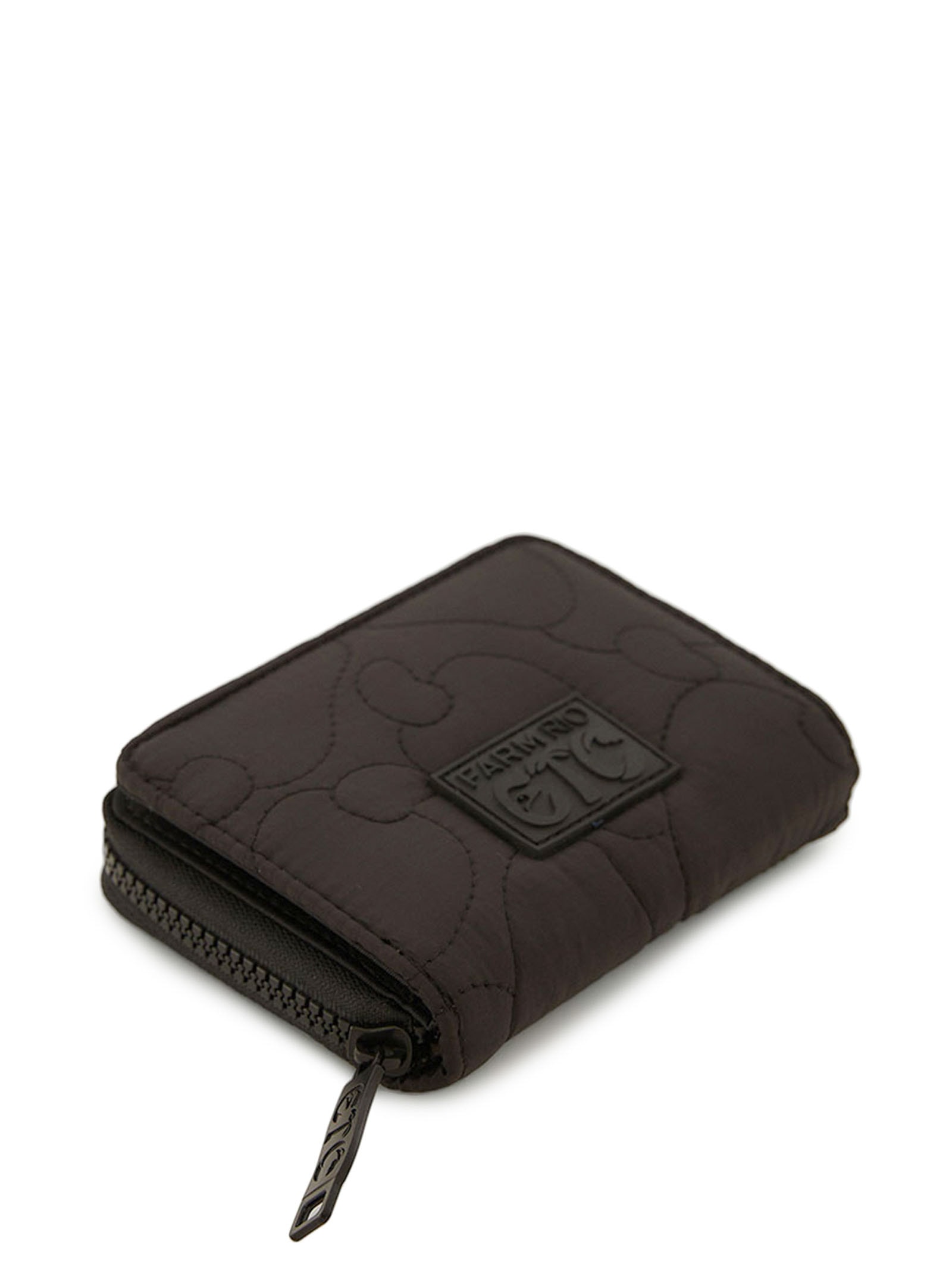 Carteira Feminina Ziriguidum Puffer Preto Farm Etc