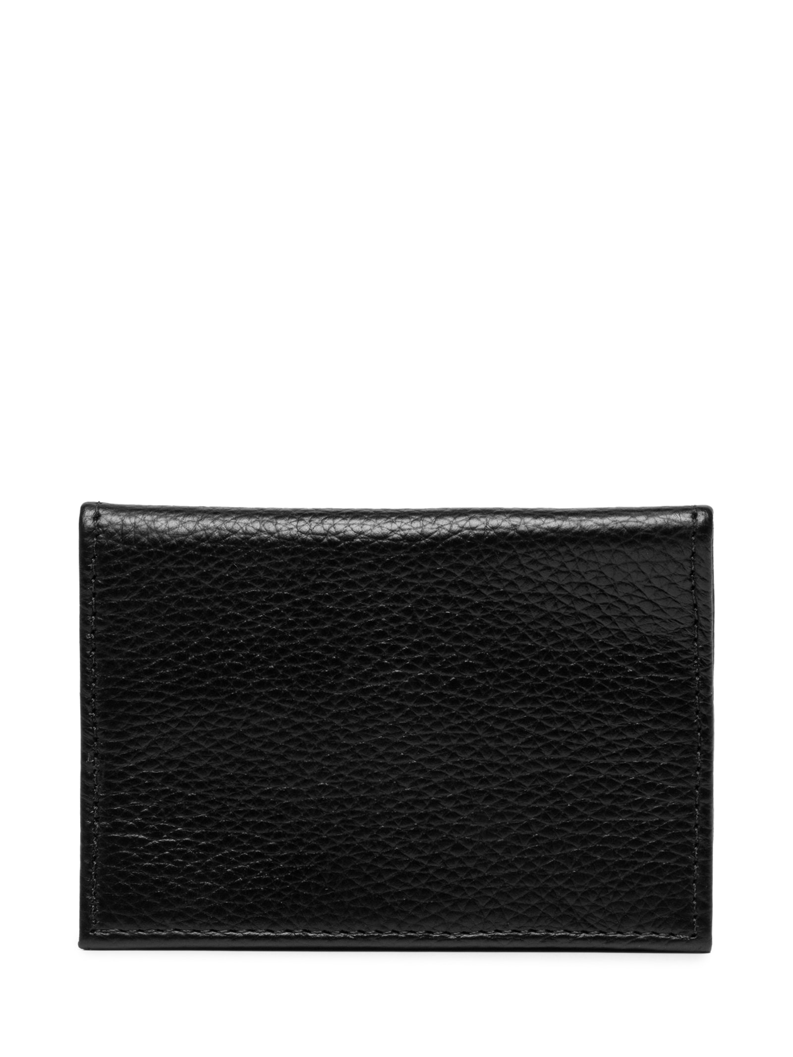 Carteira Masculina Bifold Couro Preto Osklen