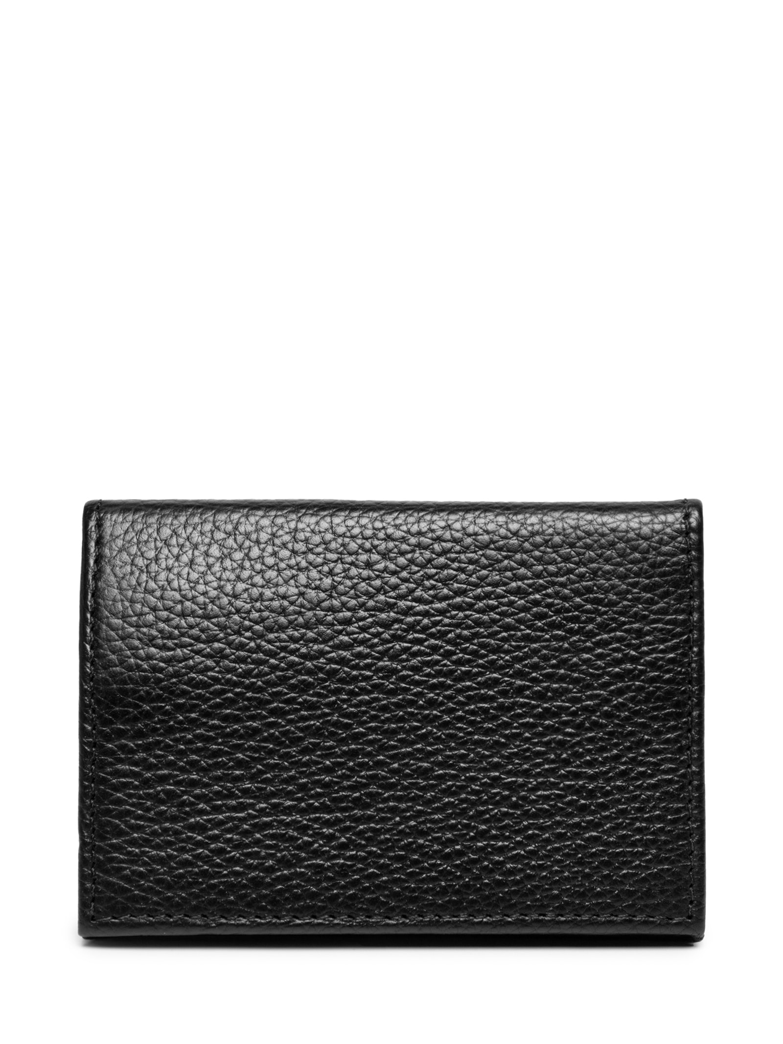 Carteira Masculina Bifold Couro Preto Osklen