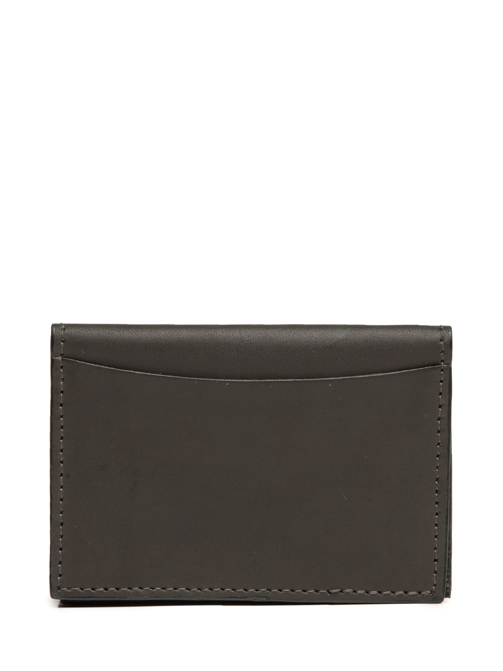 Carteira Masculina Couro Elástico Marrom Sergio K