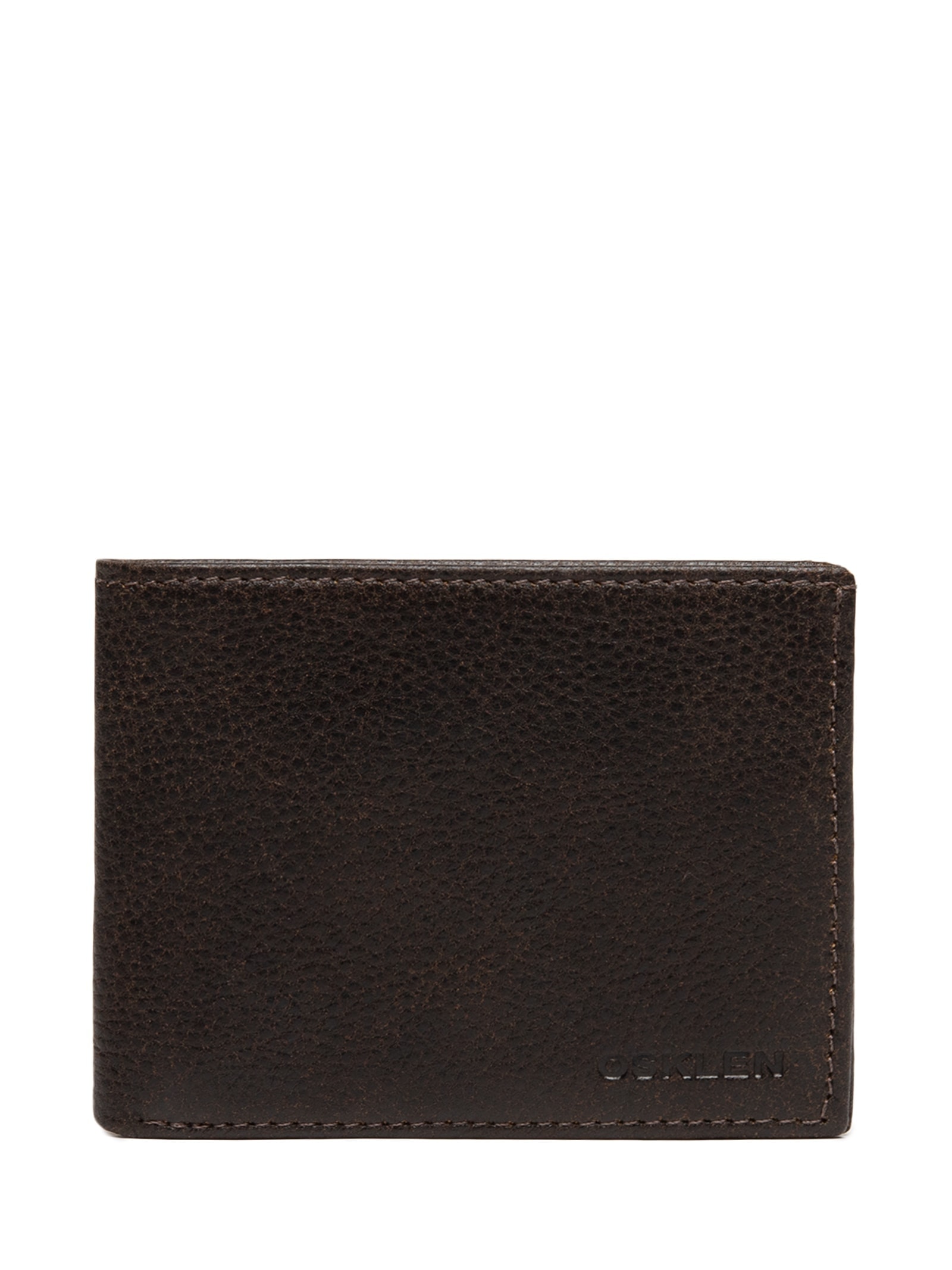Carteira Masculina Couro Fossil Marrom Osklen