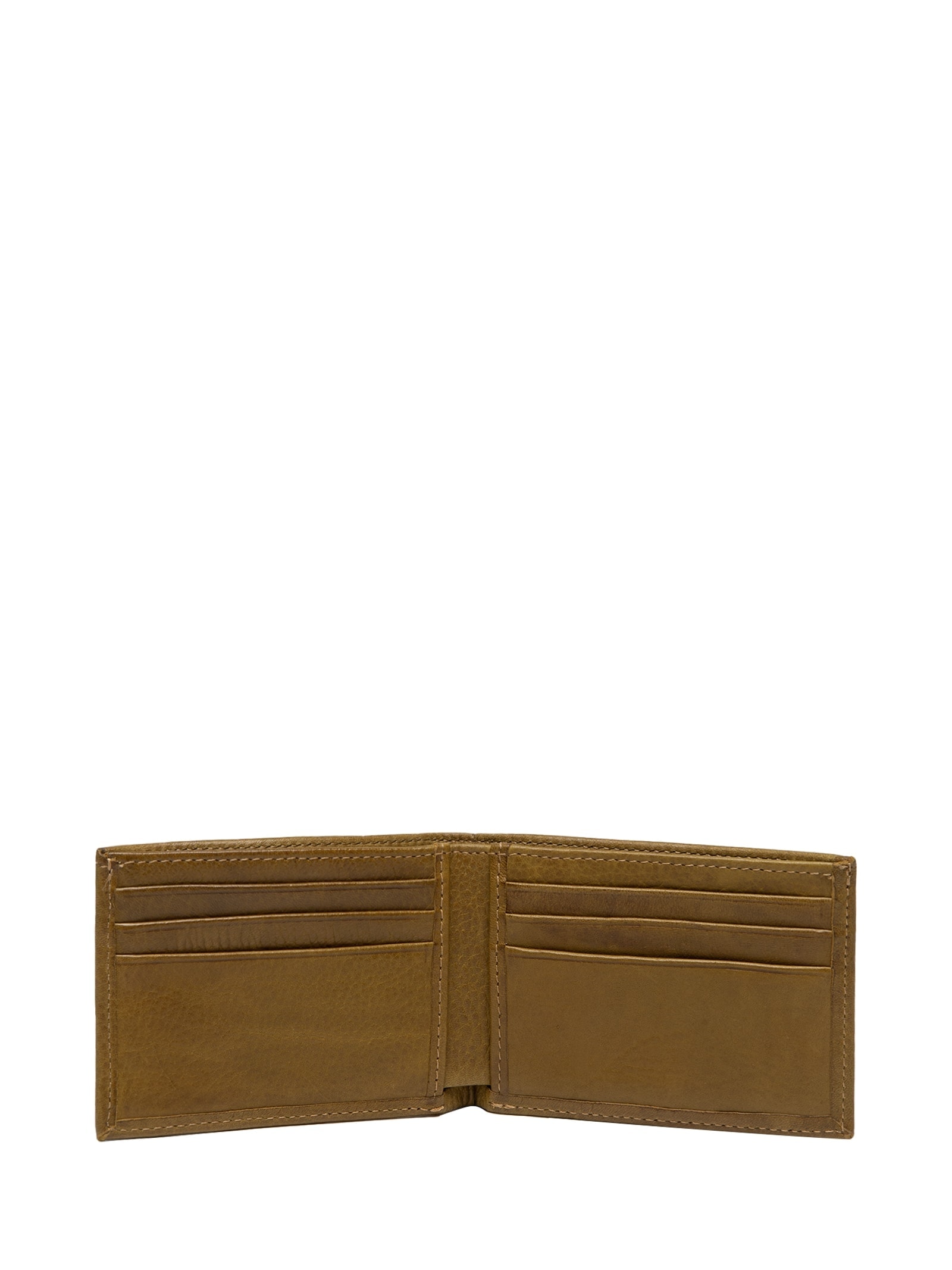 Carteira Masculina Couro Graxo – Amarelo Osklen