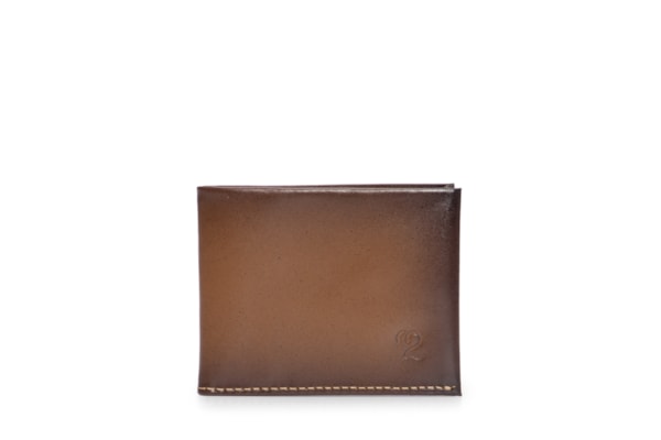 Carteira Masculina De Couro - Marrom