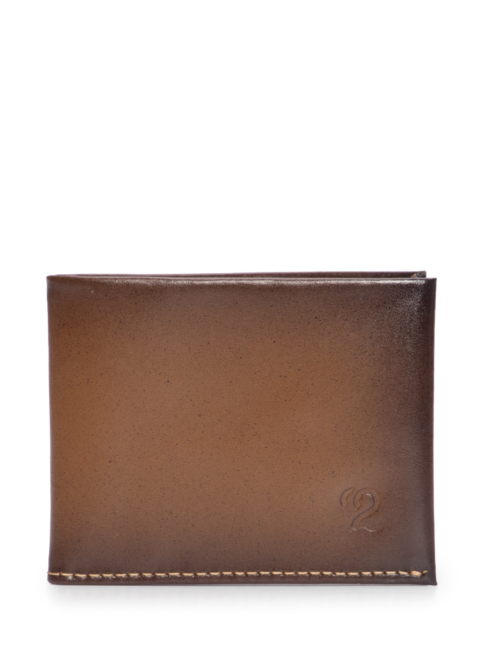 Carteira Masculina De Couro Marrom '2 Essential