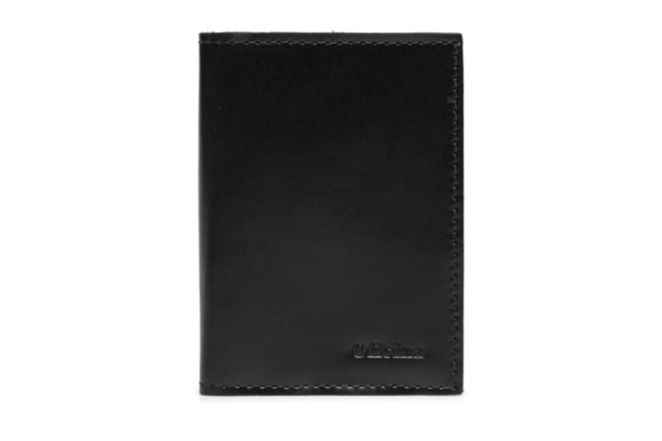 Carteira Masculina De Couro - Preto