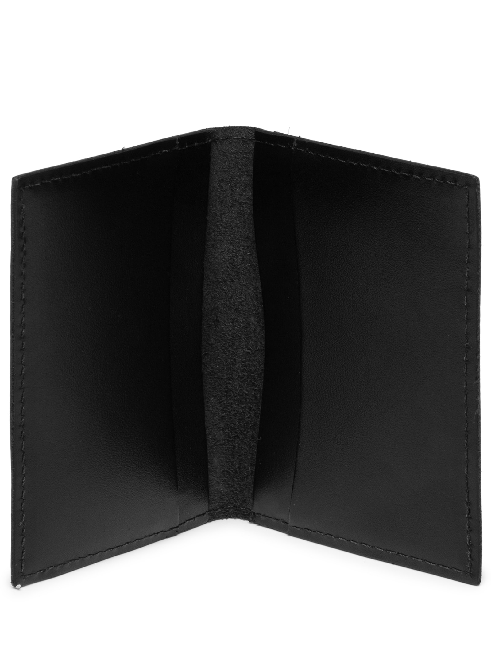 Carteira Masculina De Couro Preto Oficina Reserva