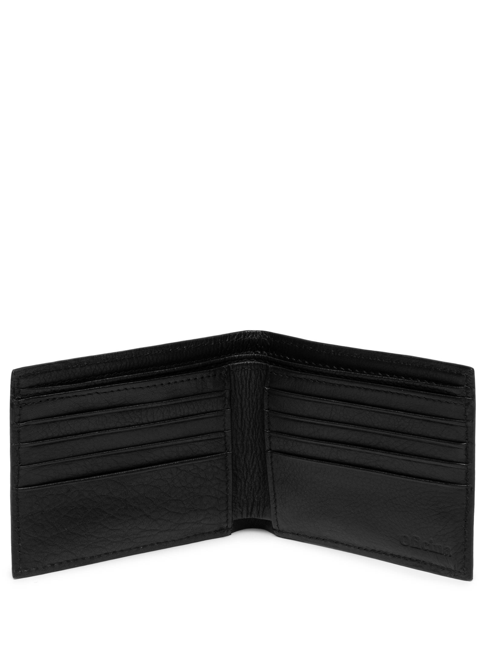 Carteira Masculina De Couro Preto Oficina Reserva