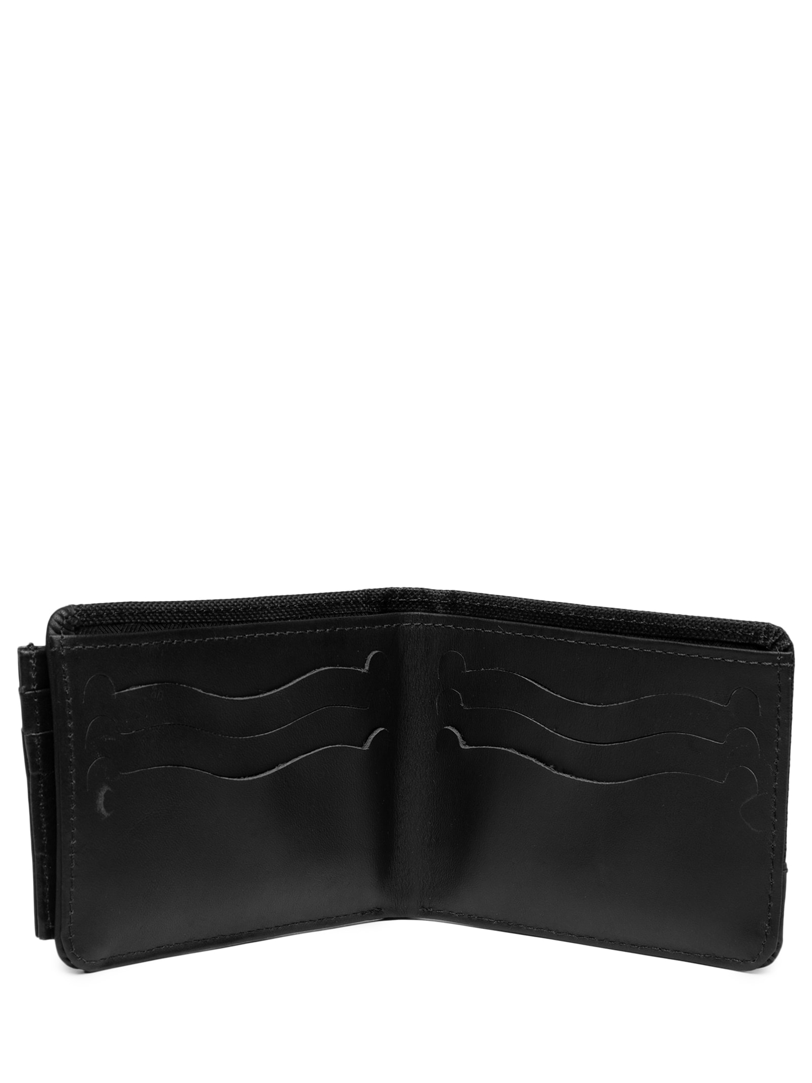 Carteira Masculina Dupla De Nylon Preto Sergio K
