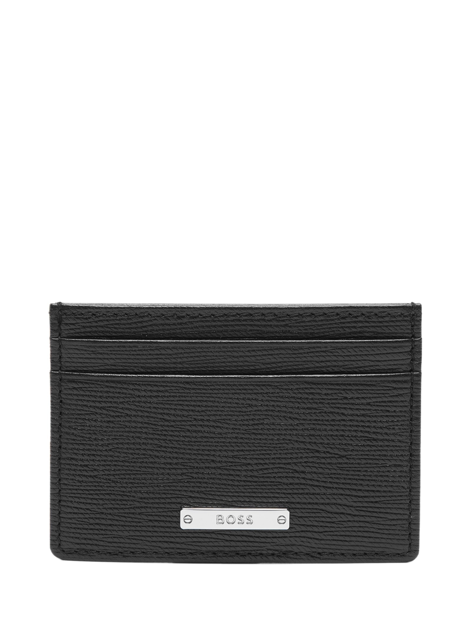 Carteira Masculina Gallery  A_S Card Preto Boss