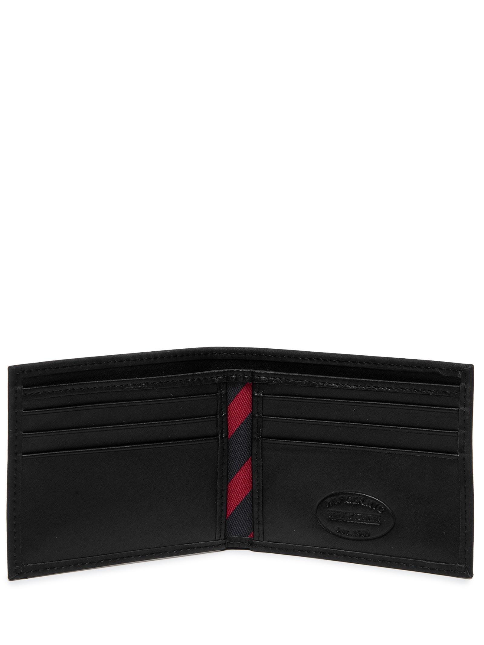 Carteira Masculina Johnson Mini em Couro – Preto Tommy Hilfiger